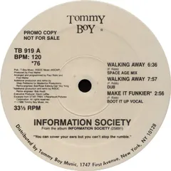 Information Society – Walking Away (Vinyl, 12")