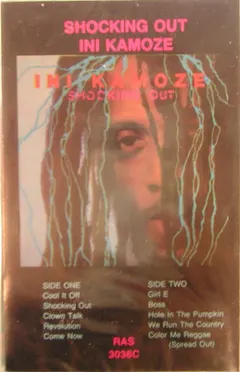 Ini Kamoze – Shocking Out (Cassette, Album)