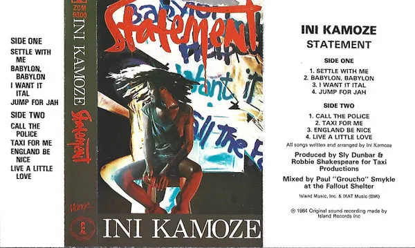Ini Kamoze – Statement