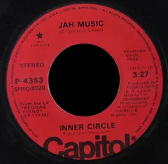 Inner Circle – Jah Music (Vinyl, 7")