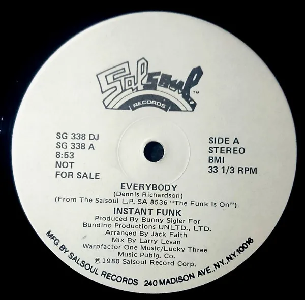 Instant Funk – Everybody