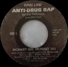 Ivan Law* – Monkey See, Monkey Do (Vinyl, 7")