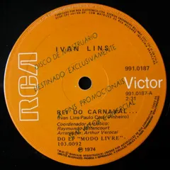 Ivan Lins – Rei Do Carnaval (Vinyl, 7")