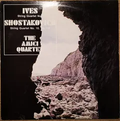 Ives*, Shostakovich*, The Amici Quartet* – String Quartet No 1 / String Quartet No. 10, Op.118 (Vinyl, LP)
