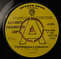 J.J. Jackson – Courage Ain't Strength (Vinyl, 7")