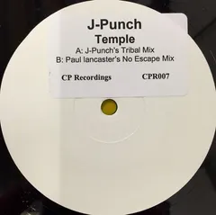 J-Punch – Temple (Vinyl, 12")
