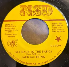 Jack And Trink – Get Back To The Basics (Vinyl, 7")