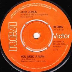Jack Jones – You Need A Man (Vinyl, 7")