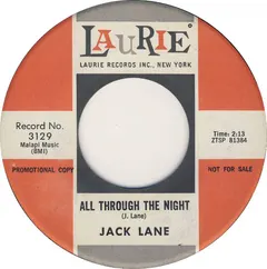 Jack Lane (3) – All Through The Night (Vinyl, 7")