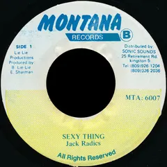 Jack Radics – Sexy Thing (Vinyl, 7")