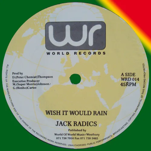 Jack Radics – Wish It Would Rain