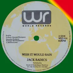 Jack Radics – Wish It Would Rain (Vinyl, 12")
