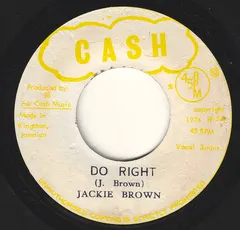 Jackie Brown – Do Right (Vinyl, 7")