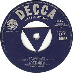 Jackie Dennis – La Dee Dah (Vinyl, 7")