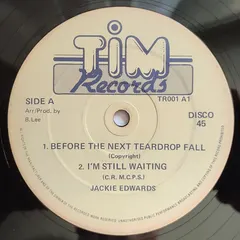Jackie Edwards – Before The Next Teardrop Fall (Vinyl, 12")