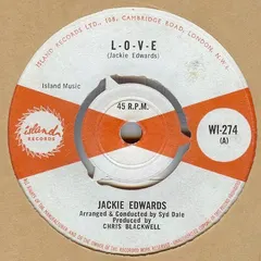 Jackie Edwards – L-O-V-E (Vinyl, 7")