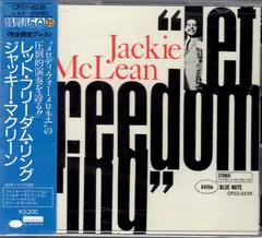 Jackie McLean – Let Freedom Ring (CD, Album)