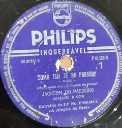 Jackson Do Pandeiro – Como Tem Zé Na Paraíba / Na Base Da Chinela (Vinyl, 10")