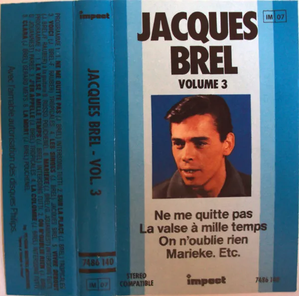 Jacques Brel – Volume 3