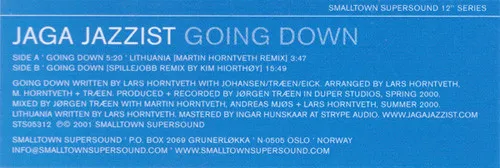 Jaga Jazzist – Going Down