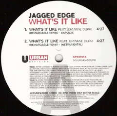 Jagged Edge (2) – What's It Like (Vinyl, 12")
