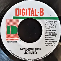 Jah Mali* – Lon-Long Time (Vinyl, 7")