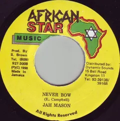 Jah Mason – Never Bow (Vinyl, 7")
