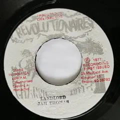 Jah Thomas – Landlord (Vinyl, 7")
