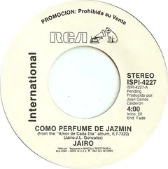 Jairo RCA International – Como Perfume De Jazmin (Vinyl, 7")