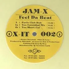 Jam-X* – Feel Da Beat (Vinyl, 12")