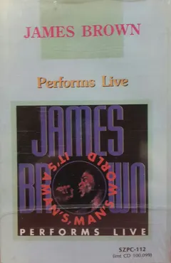 James Brown – Performs Live (Cassette, Compilation)