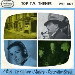 James Wright & His Orchestra – Top T.V. Themes (Vinyl, 7")