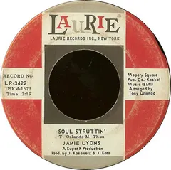 Jamie Lyons (2) – Soul Struttin' (Vinyl, 7")