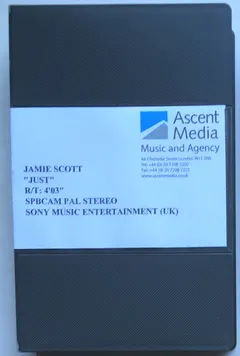 Jamie Scott – Just (Betacam SP, Advance)