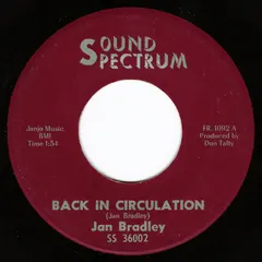 Jan Bradley – Back In Circulation (Vinyl, 7")