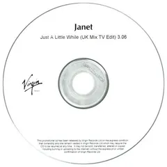 Janet Jackson – Just A Little While (CDr, Promo)