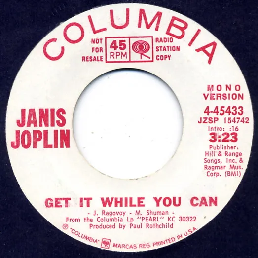 Janis Joplin – Get It While You Can