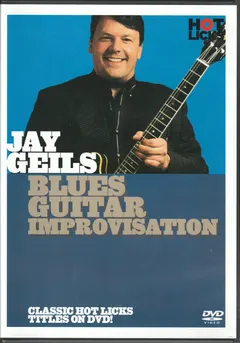 Jay Geils* – Blues Guitar Improvisation (DVD, DVD-Video)