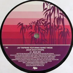 Jay Tripwire Featuring Marie Tweek – Save Each Other (Vinyl, 12")