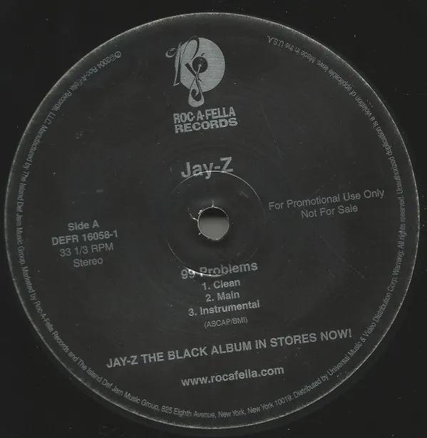 Jay-Z – 99 Problems