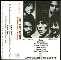 Jeff Beck Group – Rough And Ready (Cassette, Album)
