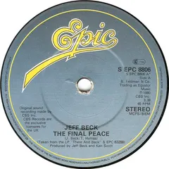 Jeff Beck – The Final Peace (Vinyl, 7")