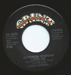 Jefferson Starship – Caroline (Vinyl, 7")
