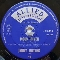 Jerry Butler – Moon River (Vinyl, 7")