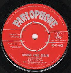 Jerry Lordan – Second Hand Dream (Vinyl, 7")