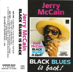Jerry McCain – Black & Blues (Cassette, Album)