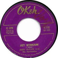Jerry McCain & His Harmonica* – Jet Stream / Popcorn (Vinyl, 7")