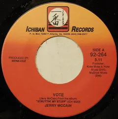 Jerry McCain – Vote (Vinyl, 7")