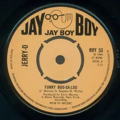 Jerry-O* – Funky Boo-Ga-Loo (Vinyl, 7")
