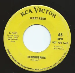 Jerry Reed – Remembering (Vinyl, 7")